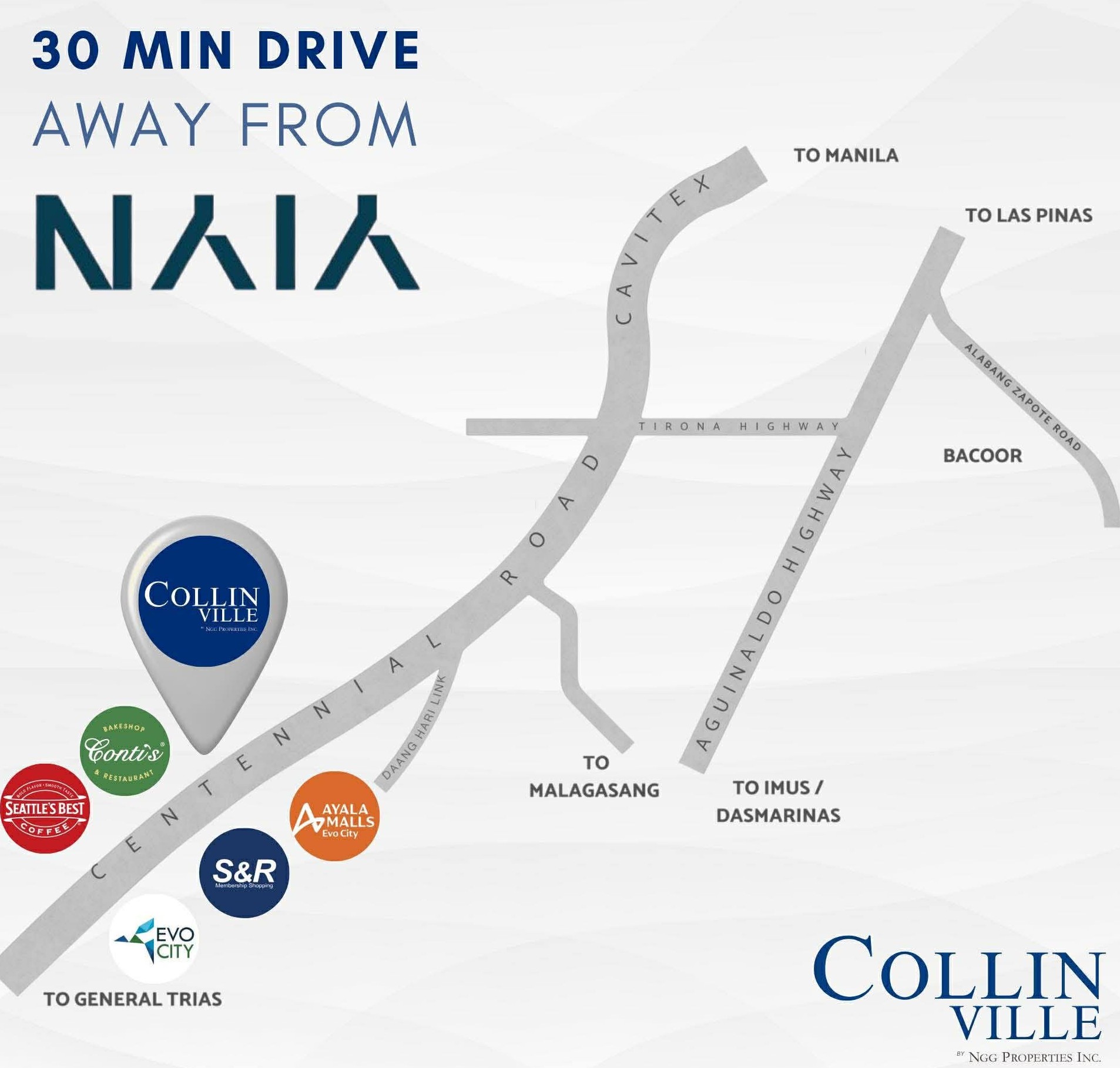 Collinville Map